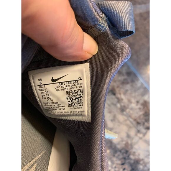 Mens Nike Metcon Sz 8 GRAY Training Athletic - Picture 7 of 8